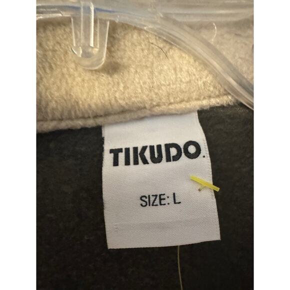 Full Zip Fleece Jacket Olive Green L Tikudo Micola Falls State Park & Lodge - Picture 3 of 3